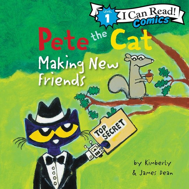 Pete the Cat: Making New Friends Unabridged Book Cover