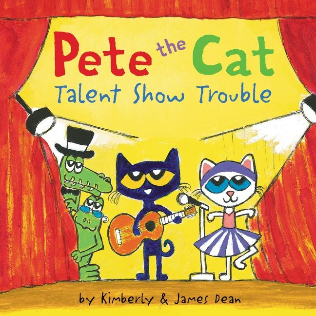 Pete the Cat: Talent Show Trouble Unabridged Book Cover