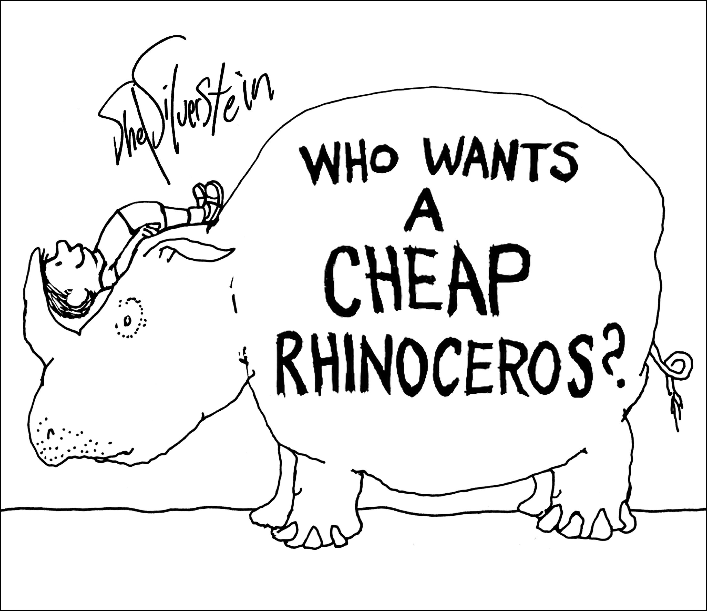 Who Wants a Cheap Rhinoceros? Book Cover