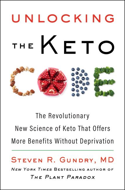 Book cover image: Unlocking the Keto Code: The Revolutionary New Science of Keto That Offers More Benefits Without Deprivation