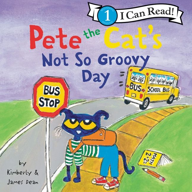 Pete the Cat's Not So Groovy Day Unabridged Book Cover