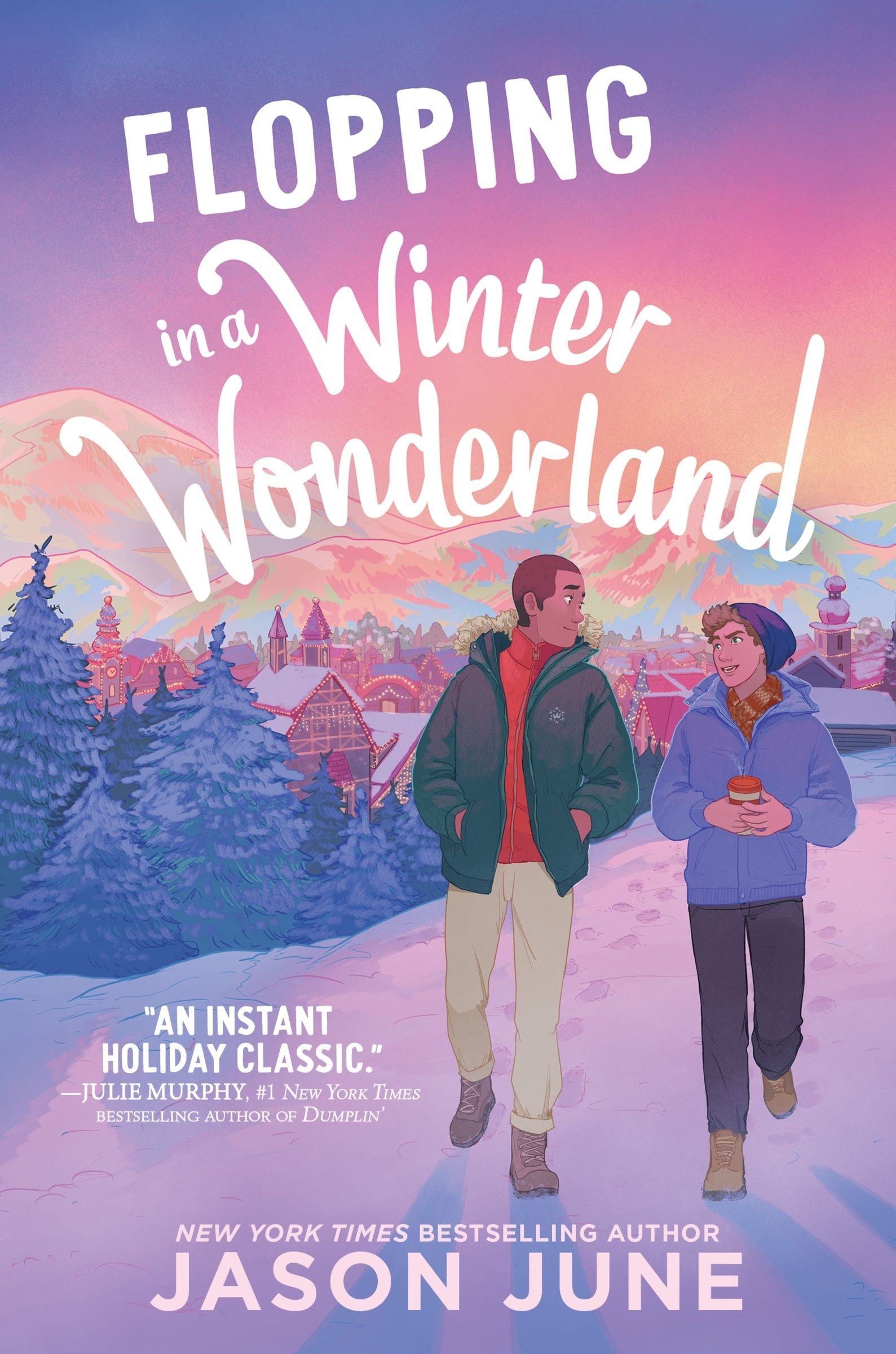 Flopping in a Winter Wonderland Book Cover