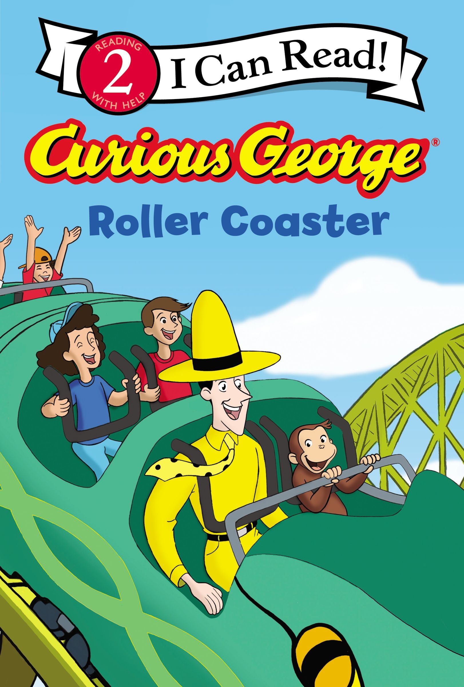 Curious George Roller Coaster Book Cover