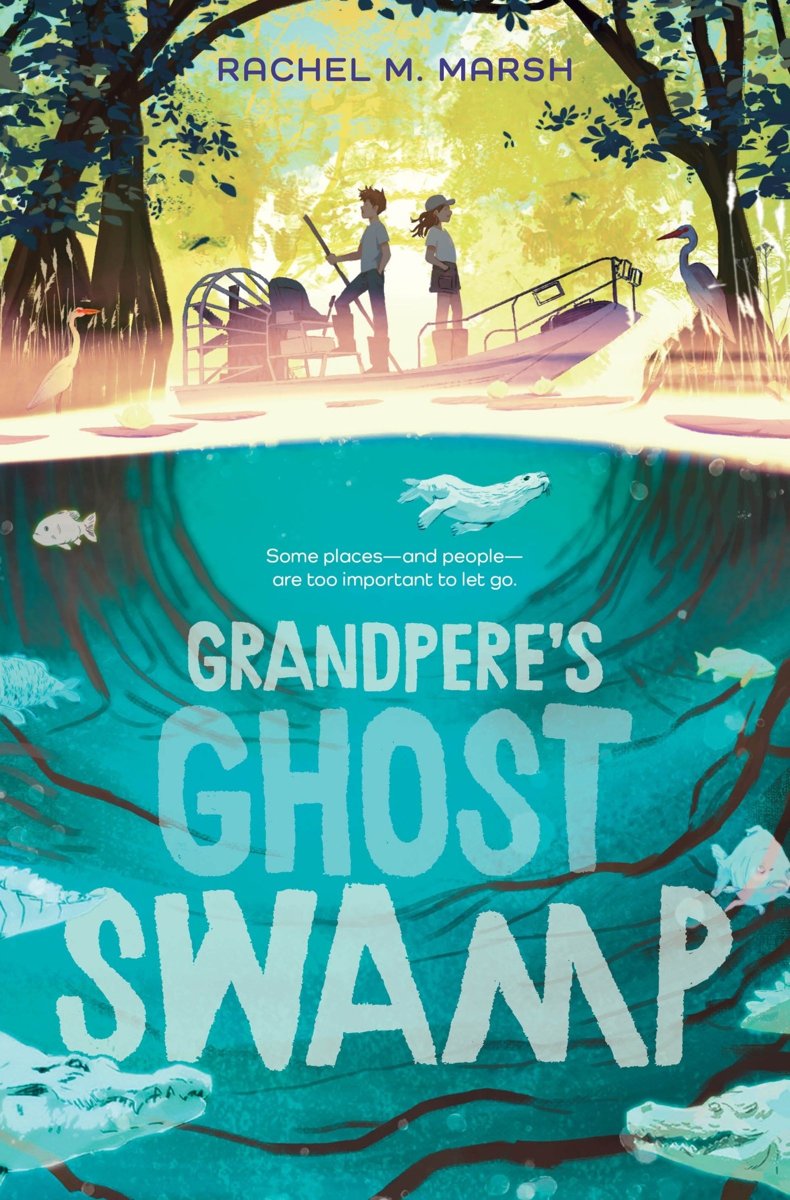 Grandpere's Ghost Swamp Book Cover