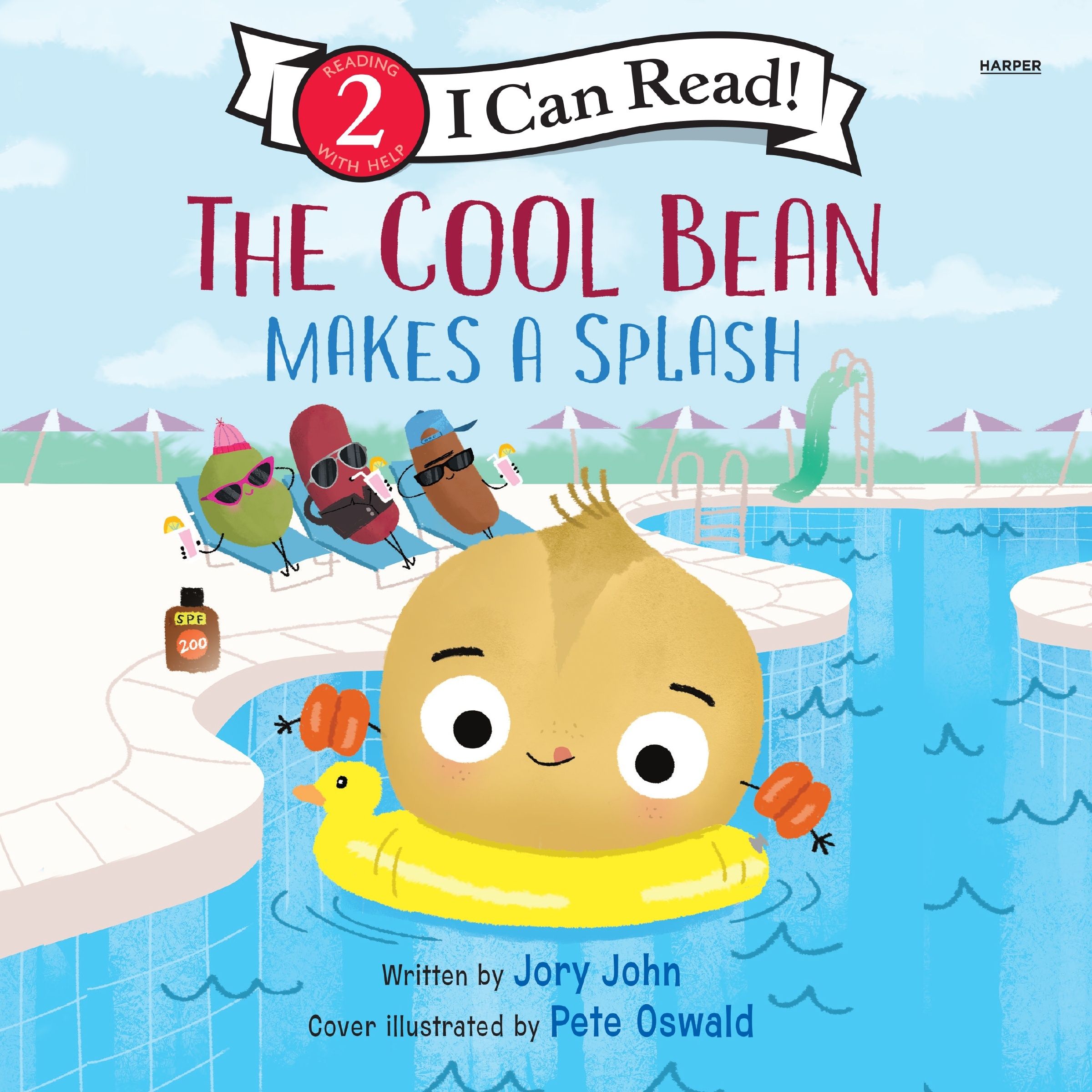 The Cool Bean Makes a Splash Unabridged Book Cover