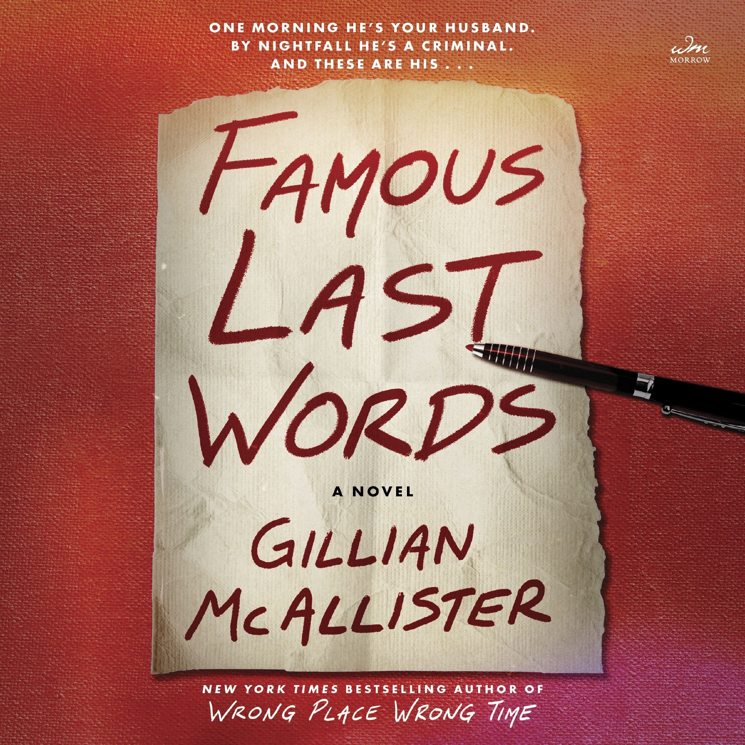 Famous Last Words Book Cover