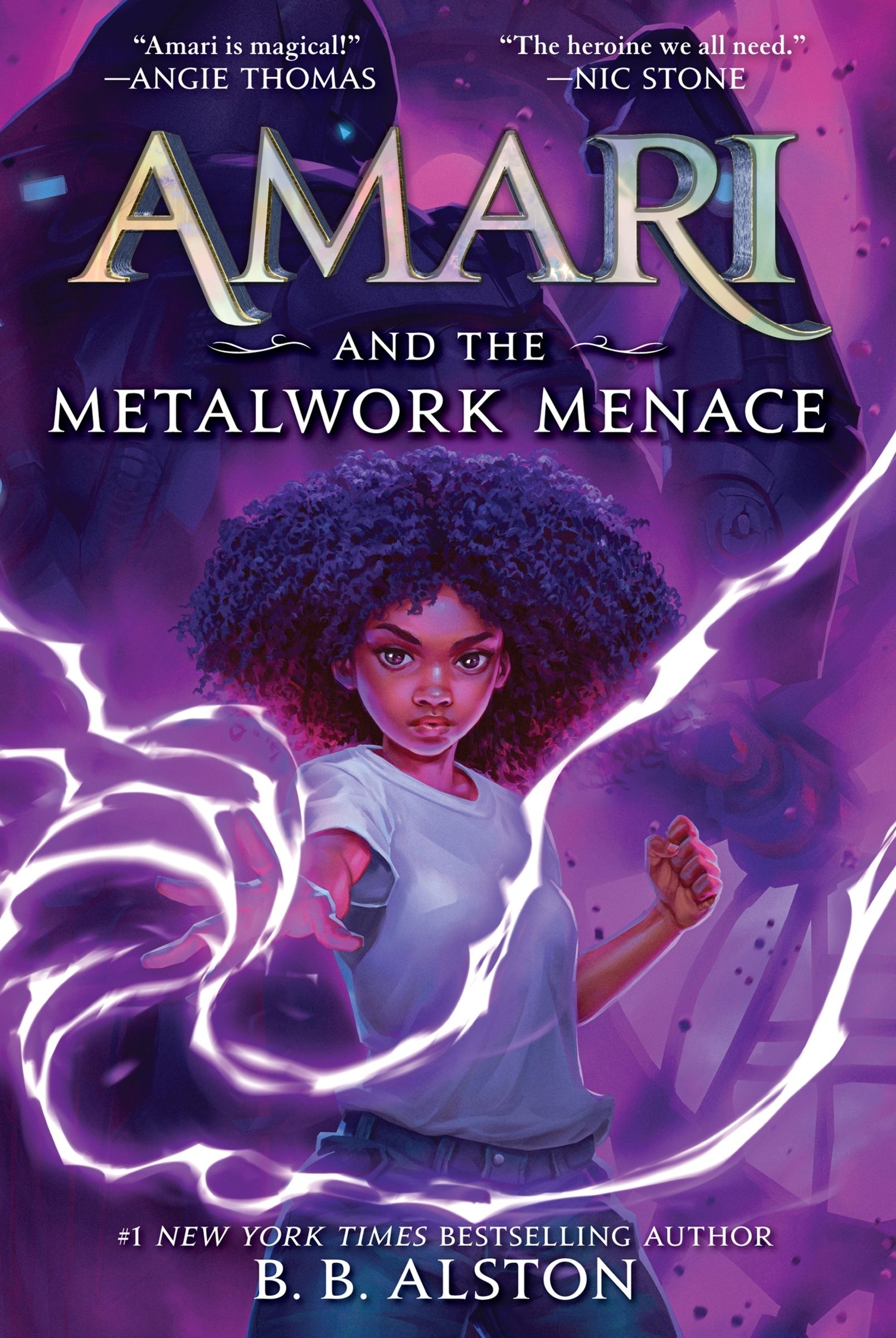 Amari and the Metalwork Menace Book Cover