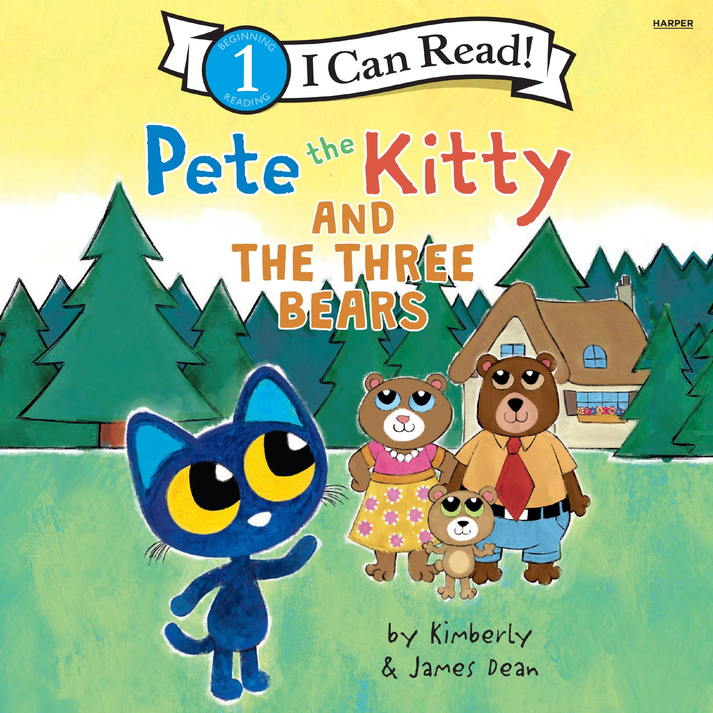Pete the Kitty and the Three Bears Book Cover