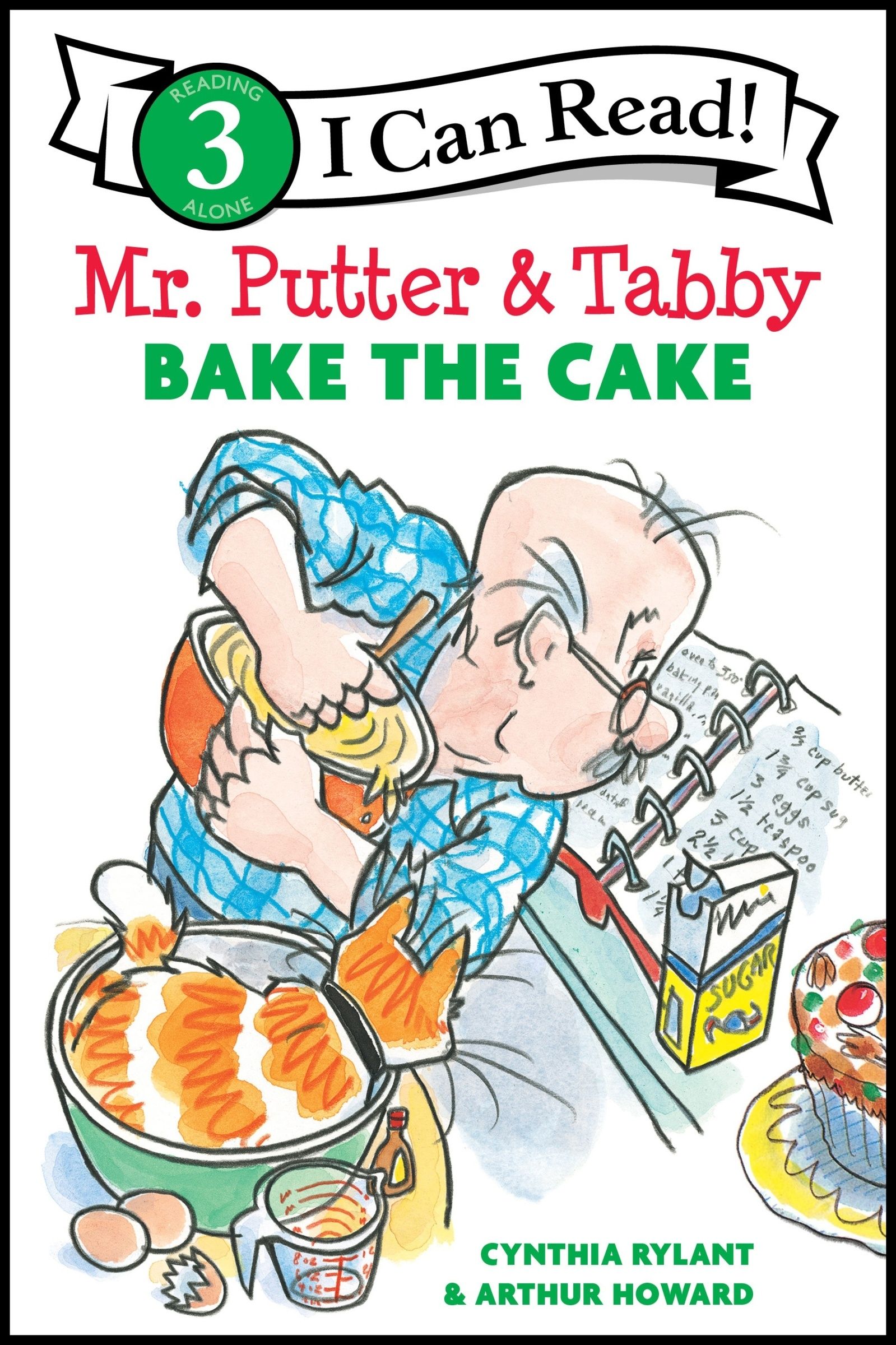 Mr. Putter & Tabby Bake the Cake Book Cover