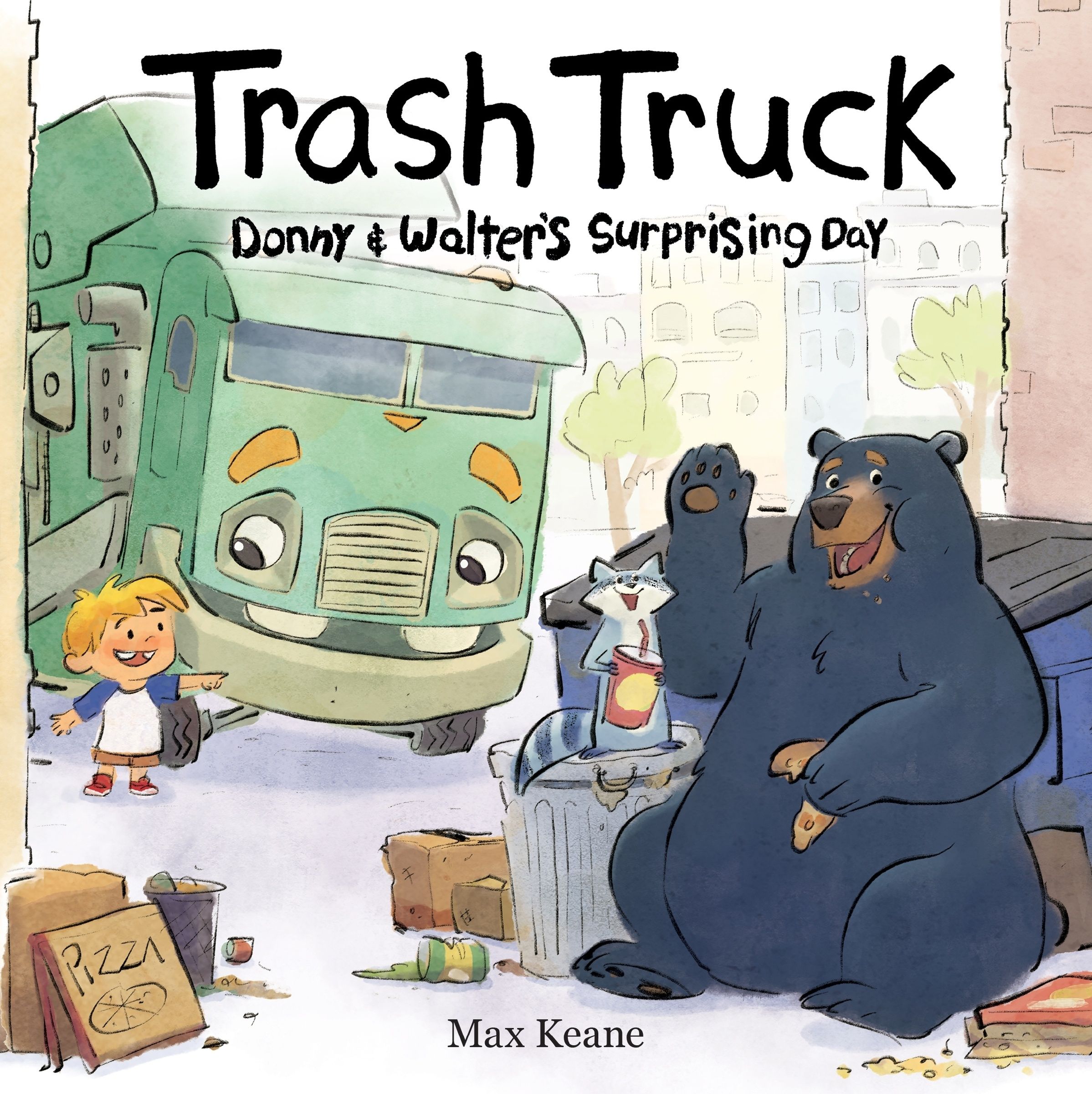 Trash Truck: Donny & Walter's Surprising Day Book Cover
