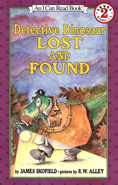 Detective Dinosaur Lost and Found Book Cover