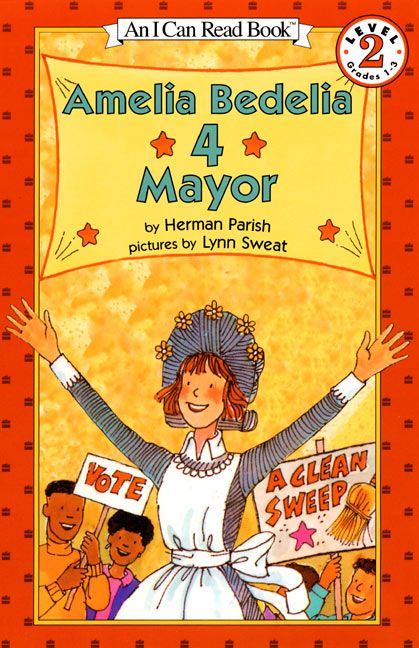 Book cover of amelia bedelia 4 mayor