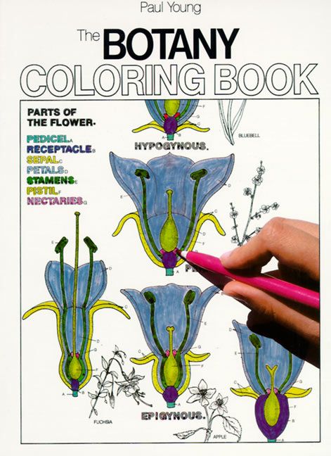 Botany Coloring Book, Paperback, Paul Young