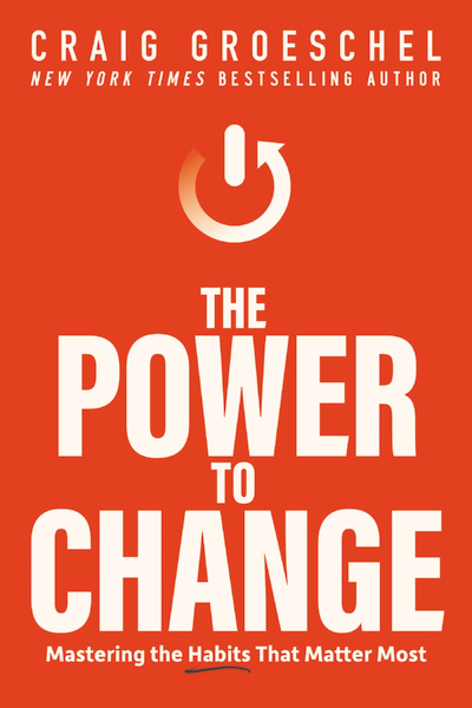 Power to Change, Religion, Paperback, Craig Groeschel
