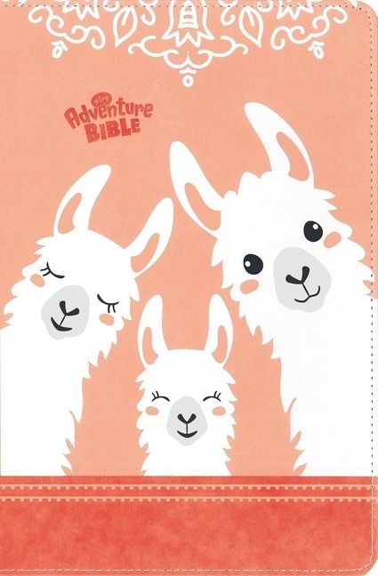 NIrV, Adventure Bible for Early Readers, Leathersoft, Coral, Full Color, Thumb Indexed Tabs, Religion, Hardback, Lawrence O. Richards