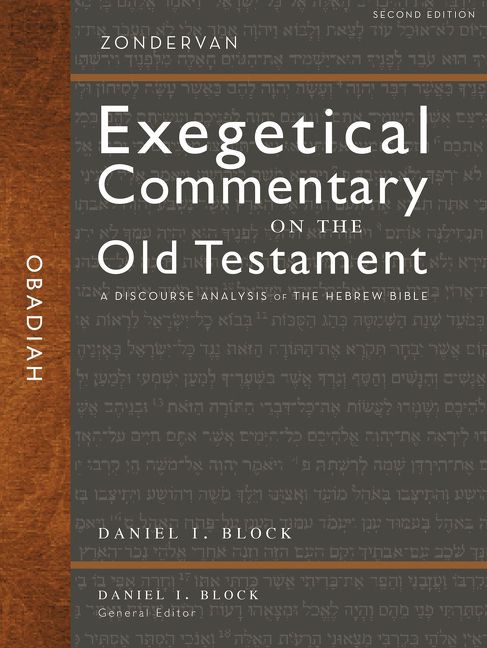 Obadiah, Hardback, Daniel Block