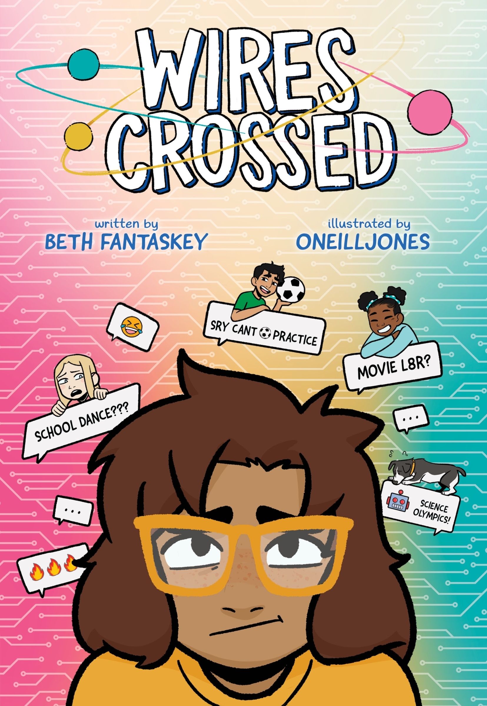 Wires Crossed: A Graphic Novel Book Cover