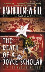 The Death of a Joyce Scholar Paperback  by Bartholomew Gill