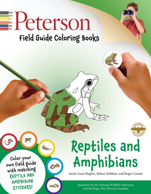 Peterson Field Guide Coloring Books: Reptiles And Amphibians