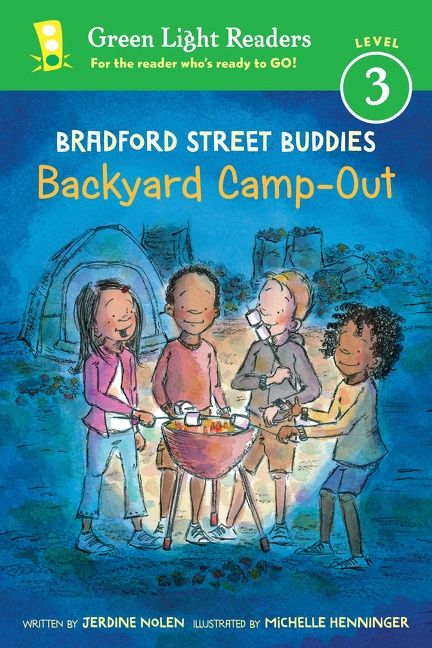 Bradford Street Buddies: Backyard Camp-Out Book Cover