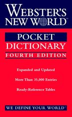 Webster's New World Pocket Dictionary, Fourth Edition