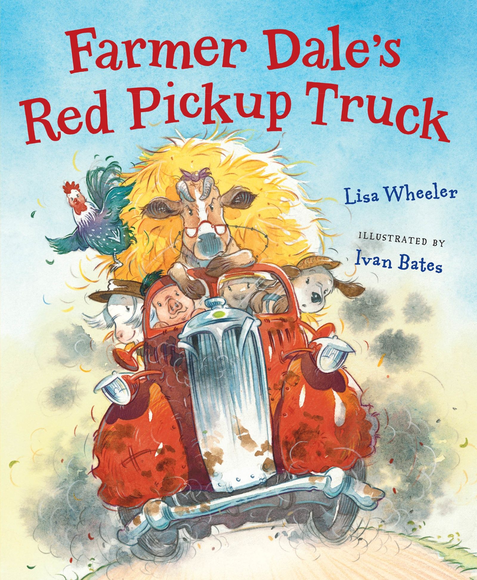 Farmer Dale's Red Pickup Truck Book Cover