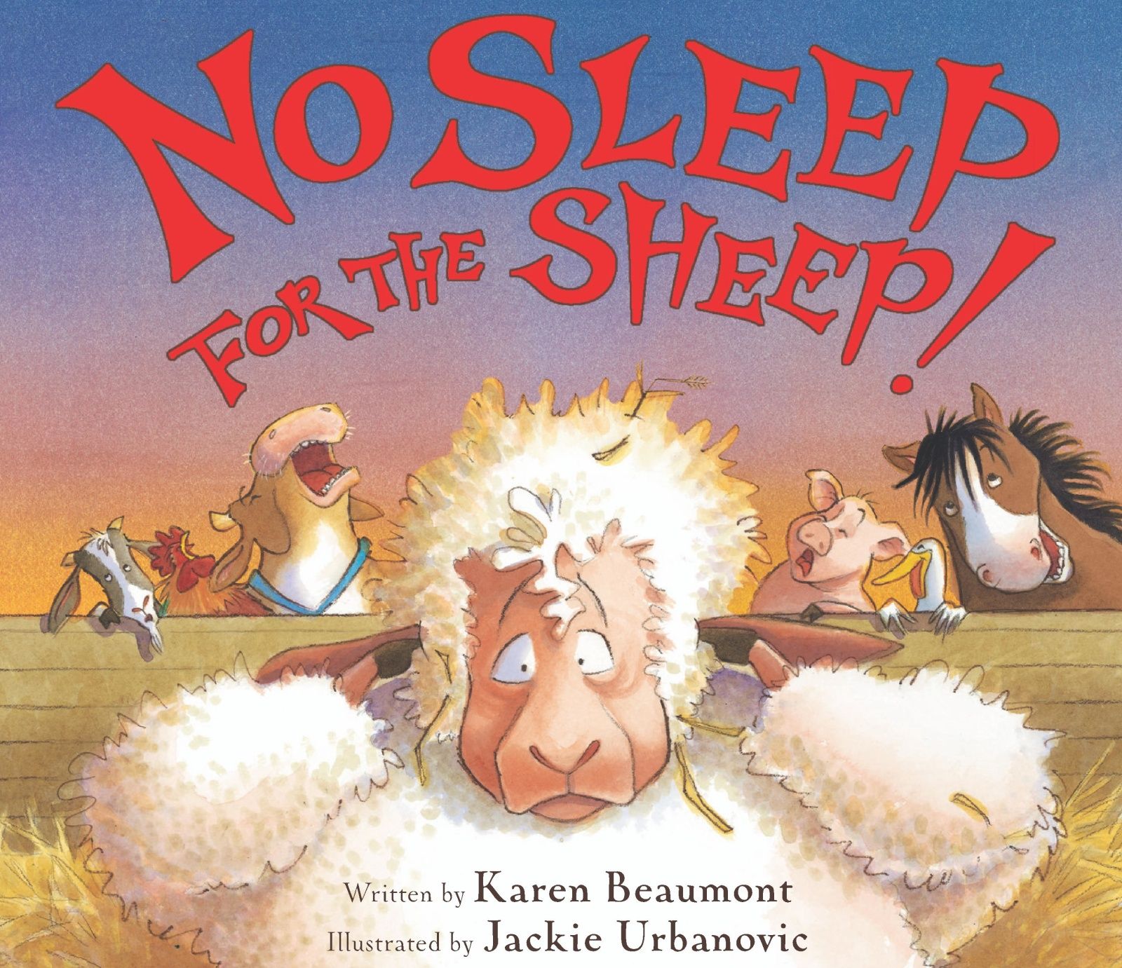 No Sleep for the Sheep! Book Cover