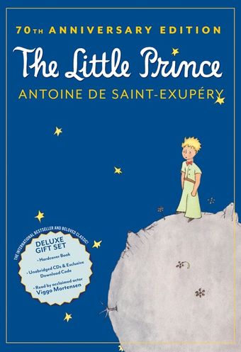 The Little Prince 70th Anniversary Gift Set Book & CD (9780547970486)