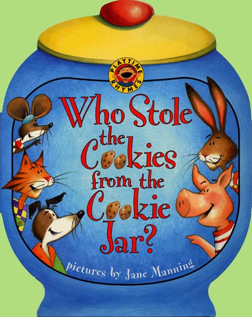 Who Stole The Cookies From The Cookie Jar Public Domain Paperback   X500 