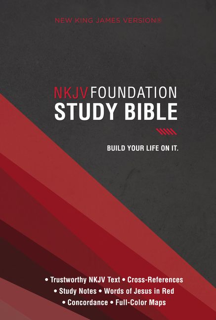 Foundation Study Bible, NKJV, Religion, Hardback, Thomas Nelson