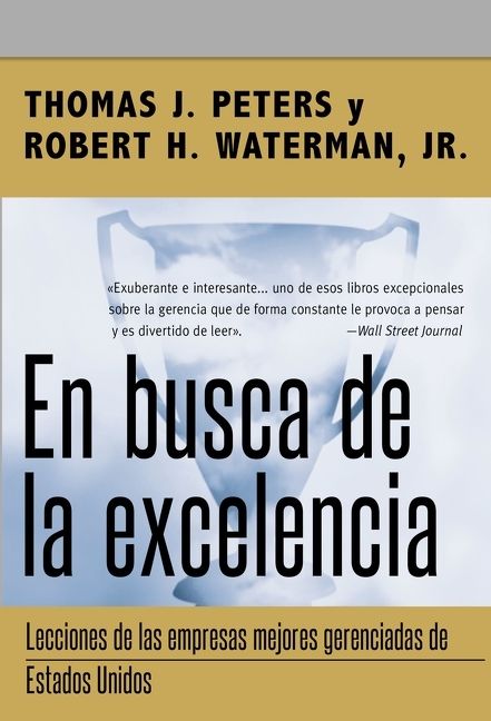 Book cover image: En busca de la excelencia | National Bestseller