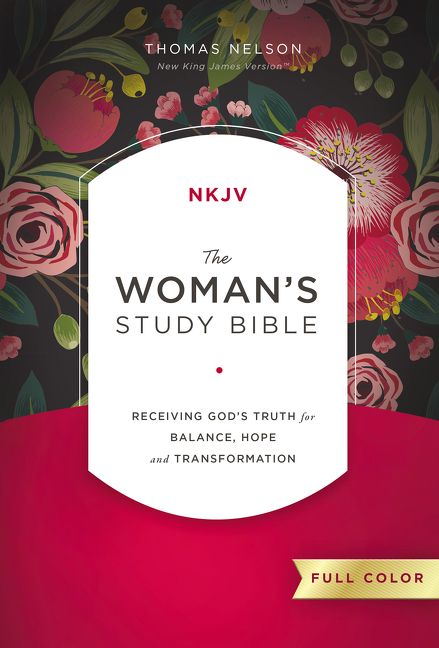 NKJV, Woman's Study Bible, Fully Revised, Hardcover, Full-Color, Hardback, Hannah Anderson