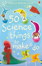 50 Science Things To Make And Do (Usborne Activity Cards) Paperback  by Kate Knighton