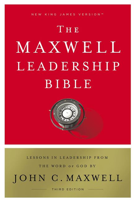 NKJV, Maxwell Leadership Bible, Third Edition, Hardcover, Comfort Print, Religion, Hardback, Maxwell John