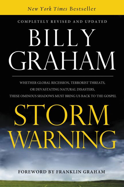 Storm Warning, Religion, Paperback, Billy Graham