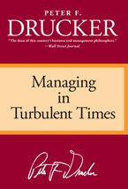 Book cover image: Managing in Turbulent Times