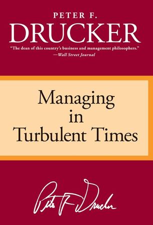 Book cover image: Managing in Turbulent Times