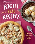 Betty Crocker Right-Size Recipes Paperback  by Betty Crocker
