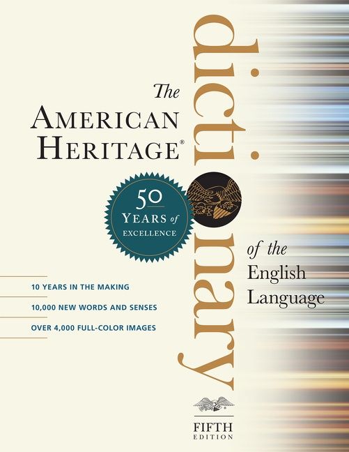 The American Heritage Dictionary Of The English Language, Fifth Edition