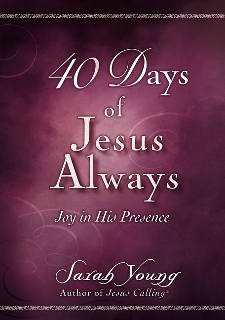 40 Days of Jesus Always, Religion, Paperback, Sarah Young