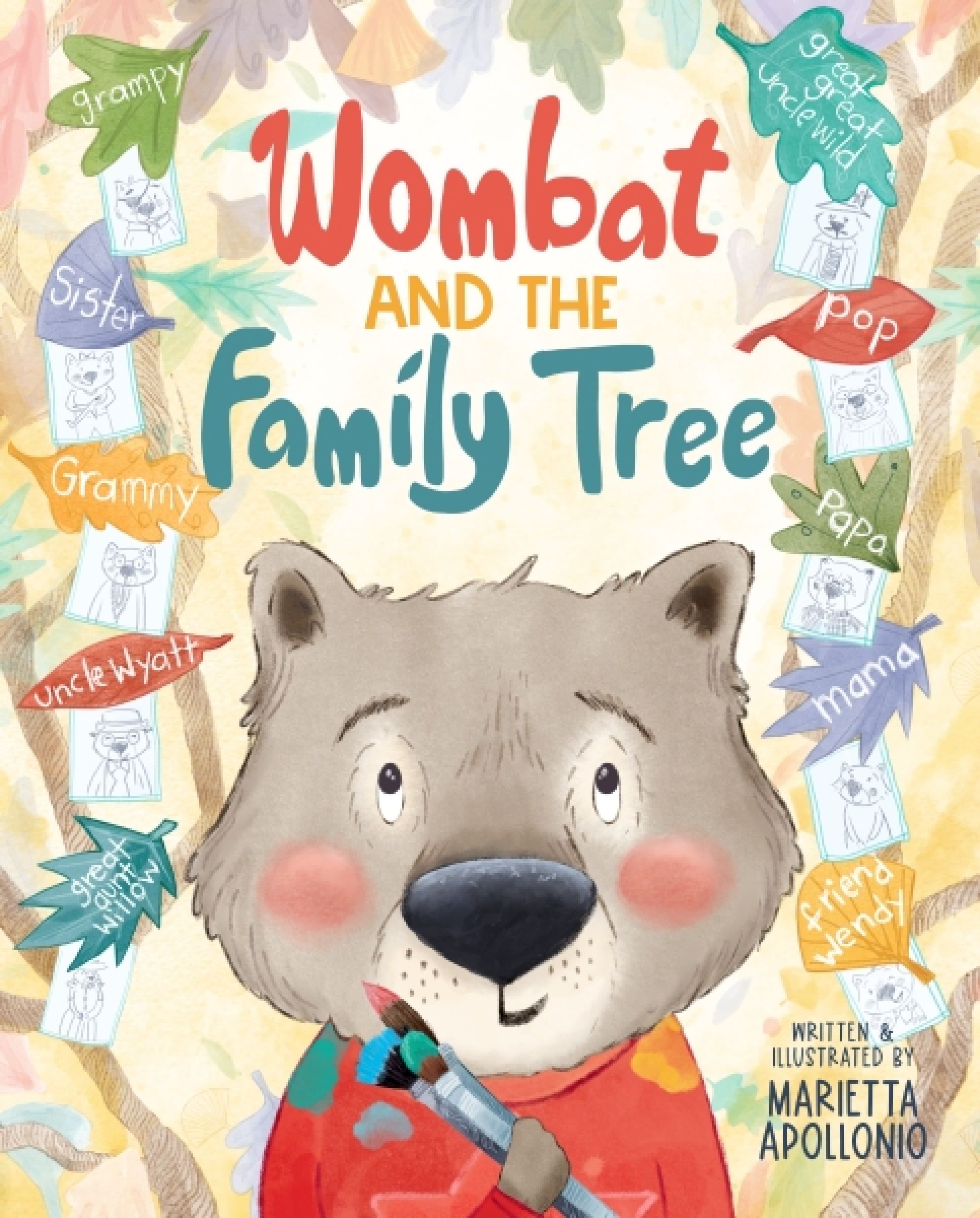 Wombat and the Family Tree, Hardback, Marietta Apollonio