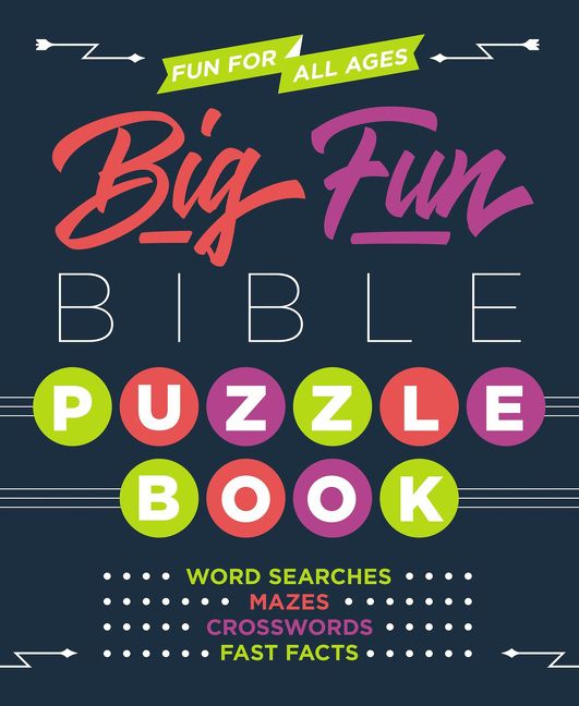 Big Fun Bible Puzzle Book, Paperback,
