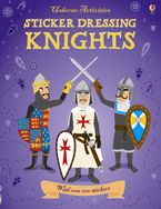 Sticker Dressing Knights Paperback  by Helen Davies