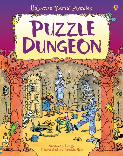 Puzzle Dungeon Young Puzzles Susannah Leigh Hardcover