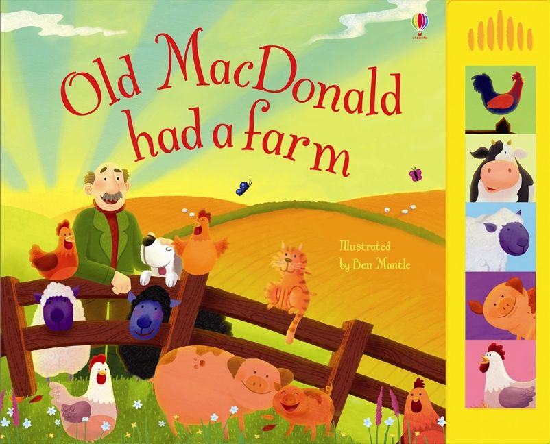 Old Macdonald Had A Farm (With Sounds) - Lesley Sims - Hardcover