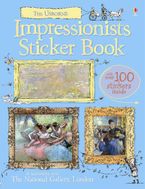 Impressionists Sticker Book Paperback  by Helen Davies