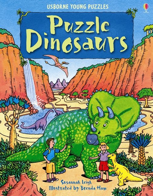 Puzzle Dinosaurs Susannah Leigh Hardcover