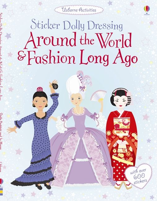 Sticker Dolly Dressing/Around The World And Fashion Long Ago - Emily Bone -  Paperback