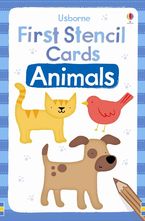 First  Stencil Cards Animals