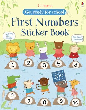 Get Ready For School First Numbers Sticker Book